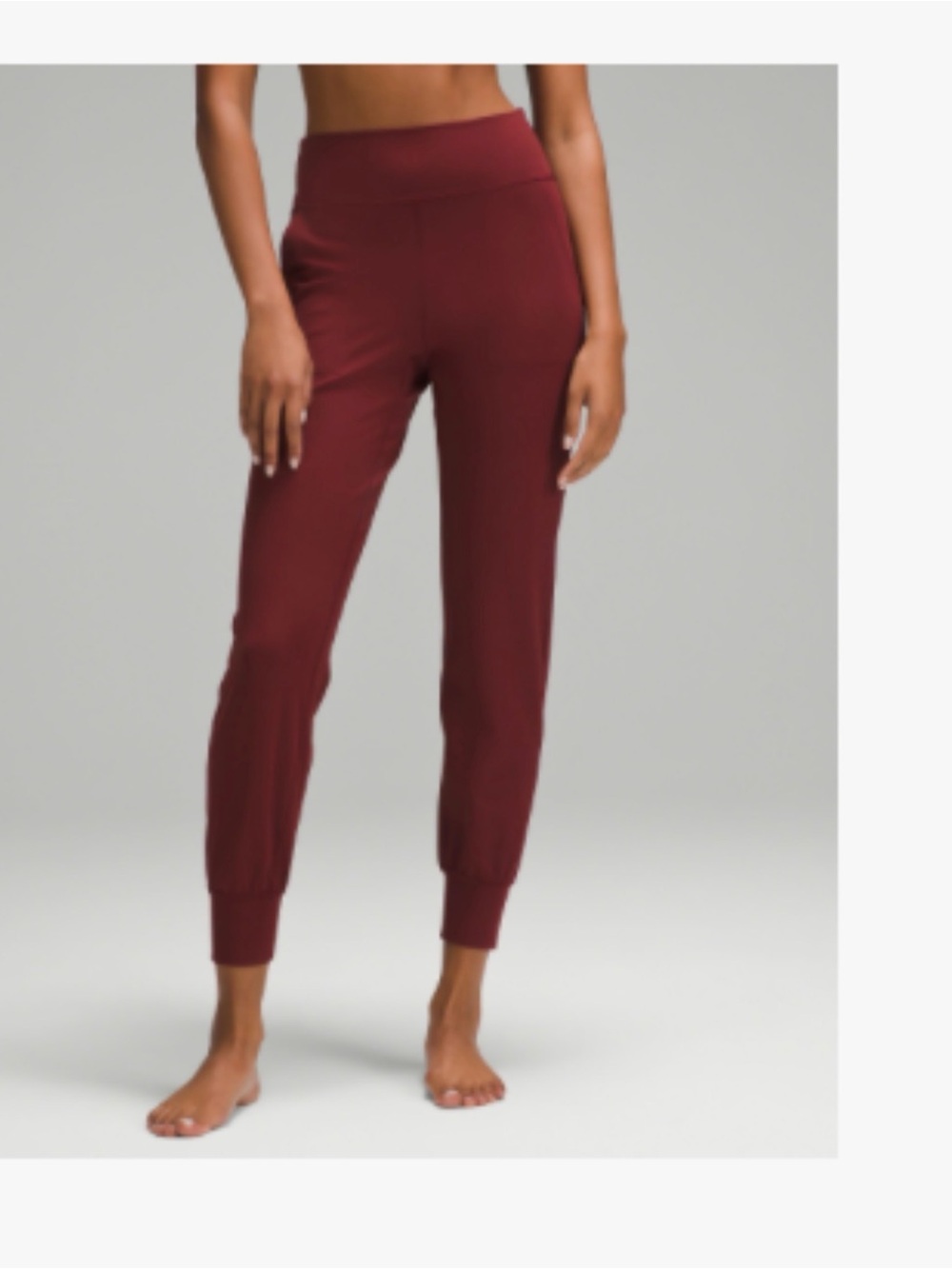 lululemon Align™ HR Jogger - Red Merlot